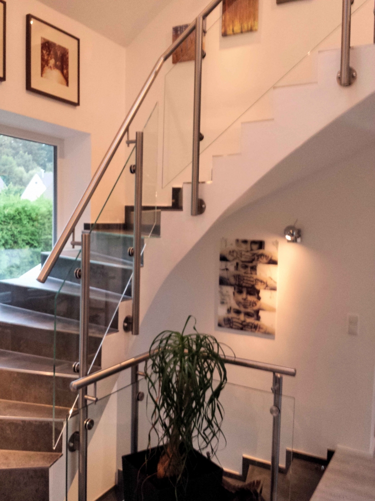 Lochblech für moderne Treppengeländer aus Metall für außen und innen